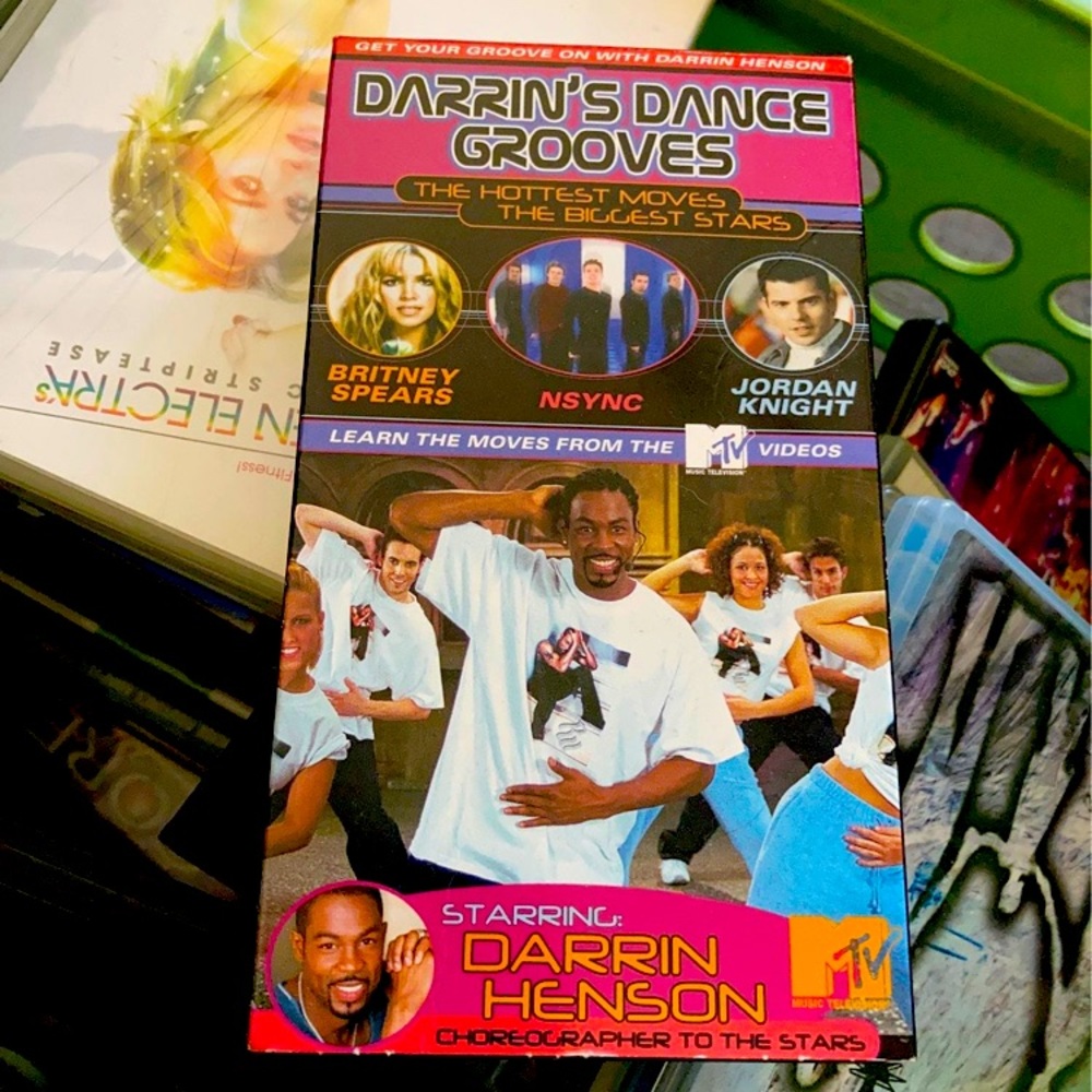MTV’s Darrin’s Dance Groove Vintage VHS